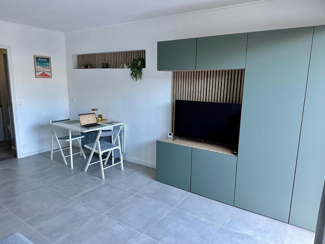 Studio Face Plage / Centre Ville Arcachon Buitenkant foto
