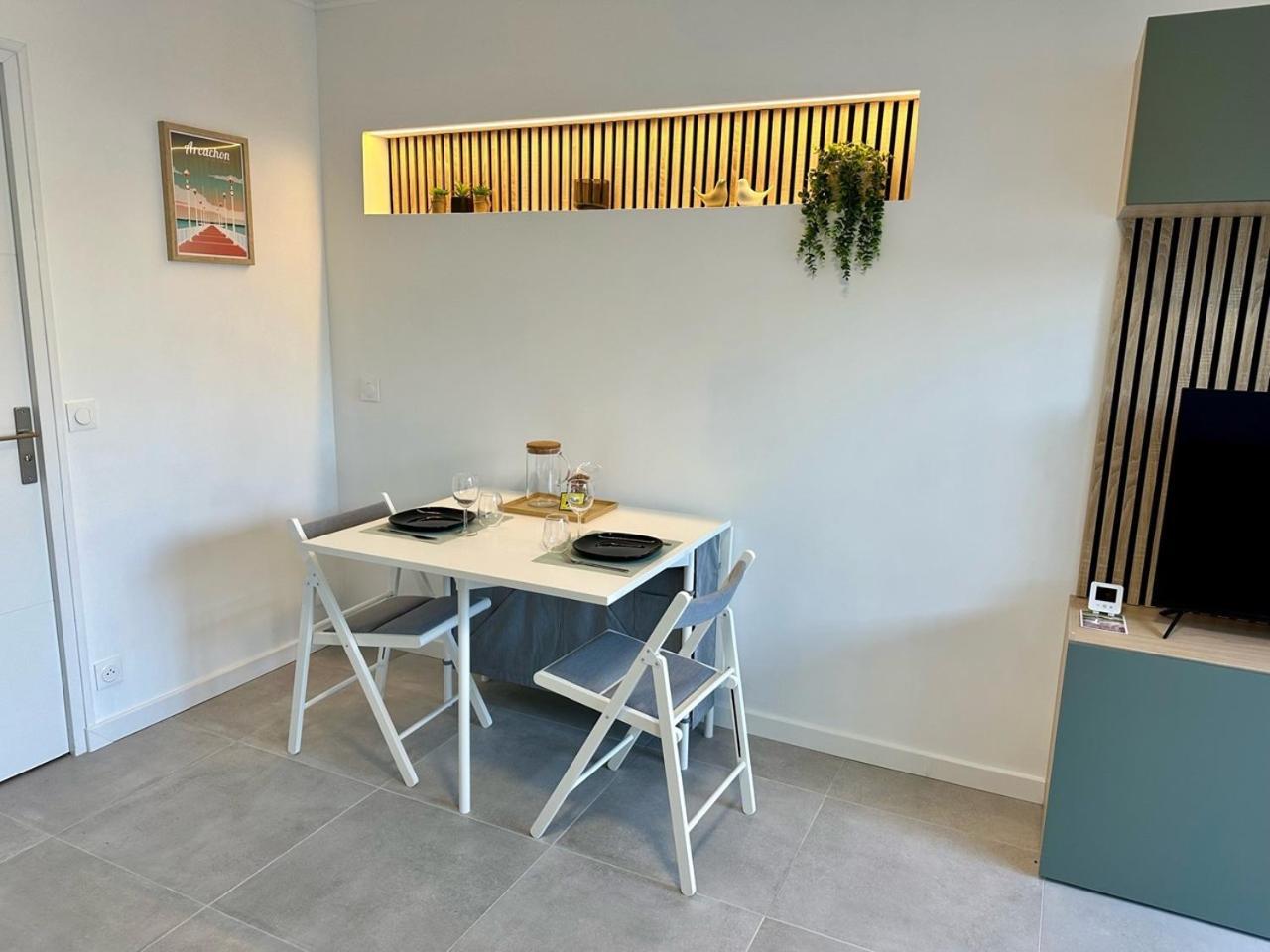 Studio Face Plage / Centre Ville Arcachon Buitenkant foto