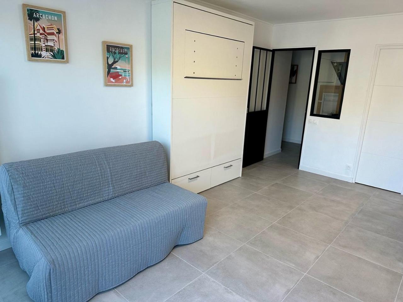 Studio Face Plage / Centre Ville Arcachon Buitenkant foto