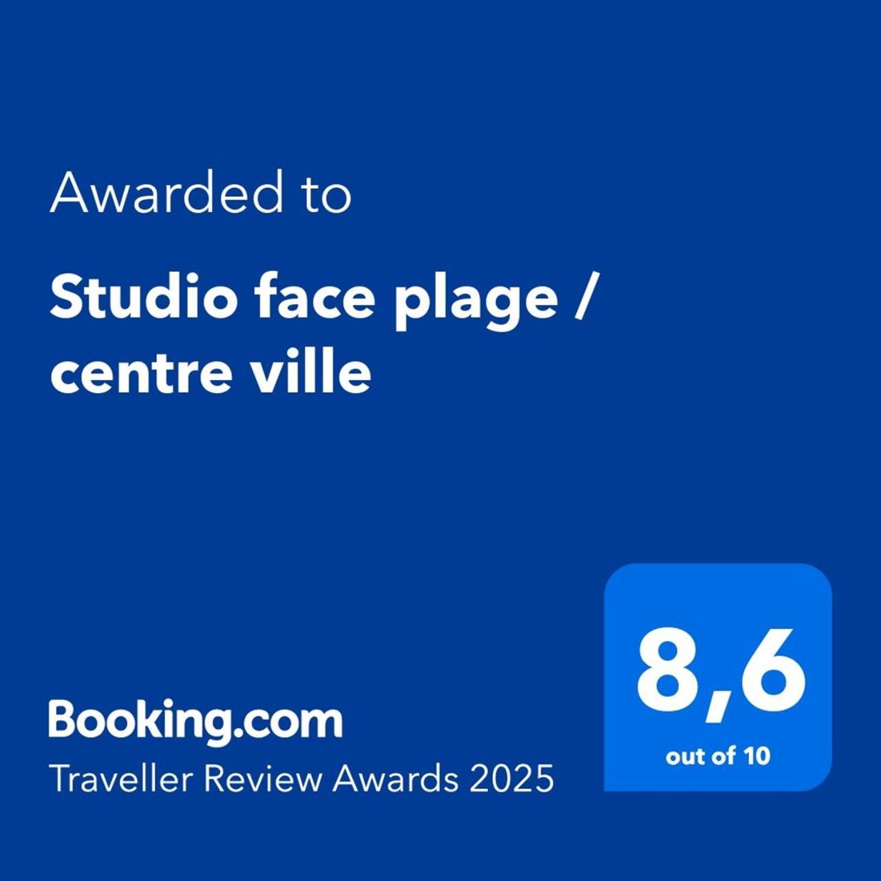 Studio Face Plage / Centre Ville Arcachon Buitenkant foto